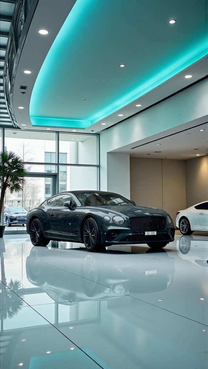 Showroom-ready photo after Auto Studio AI processing